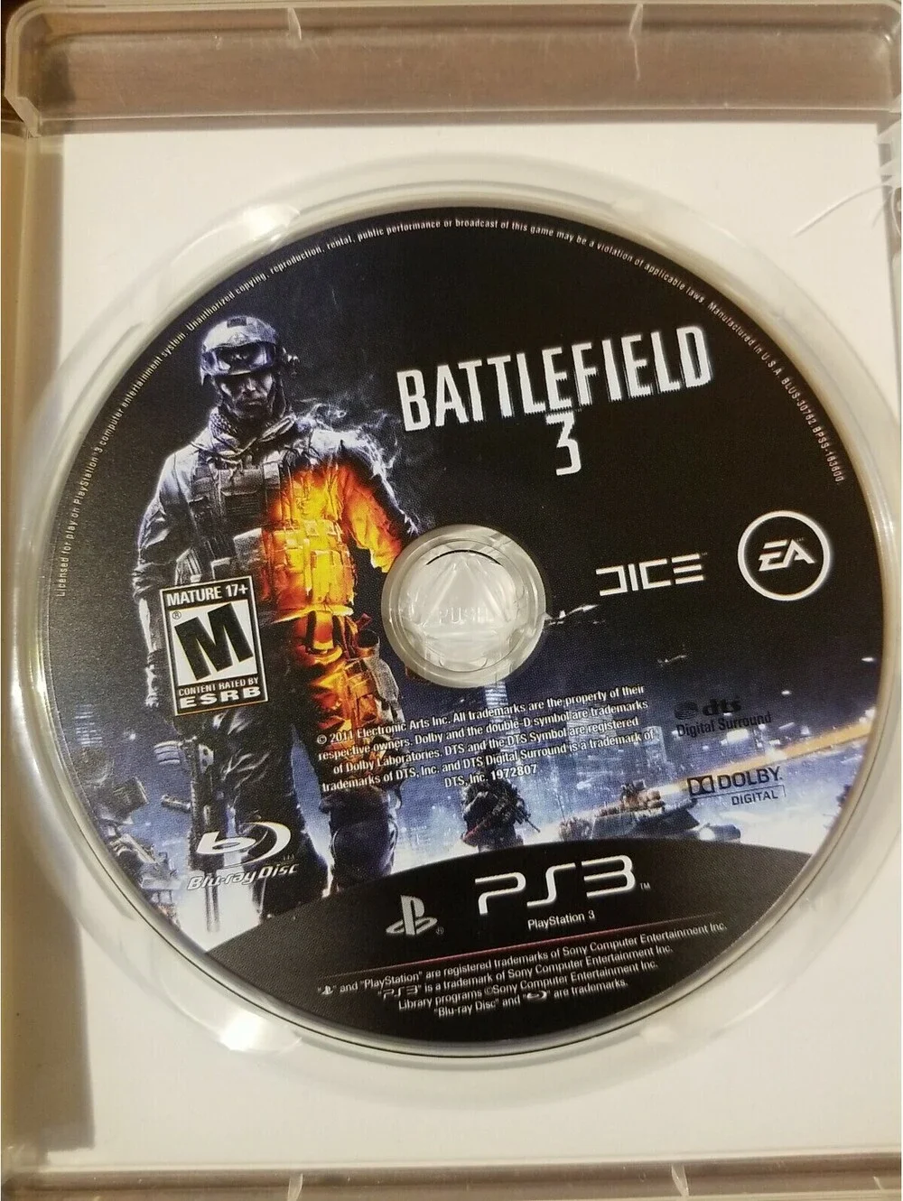 Battlefield 3 (Sony PlayStation 3, 2011)